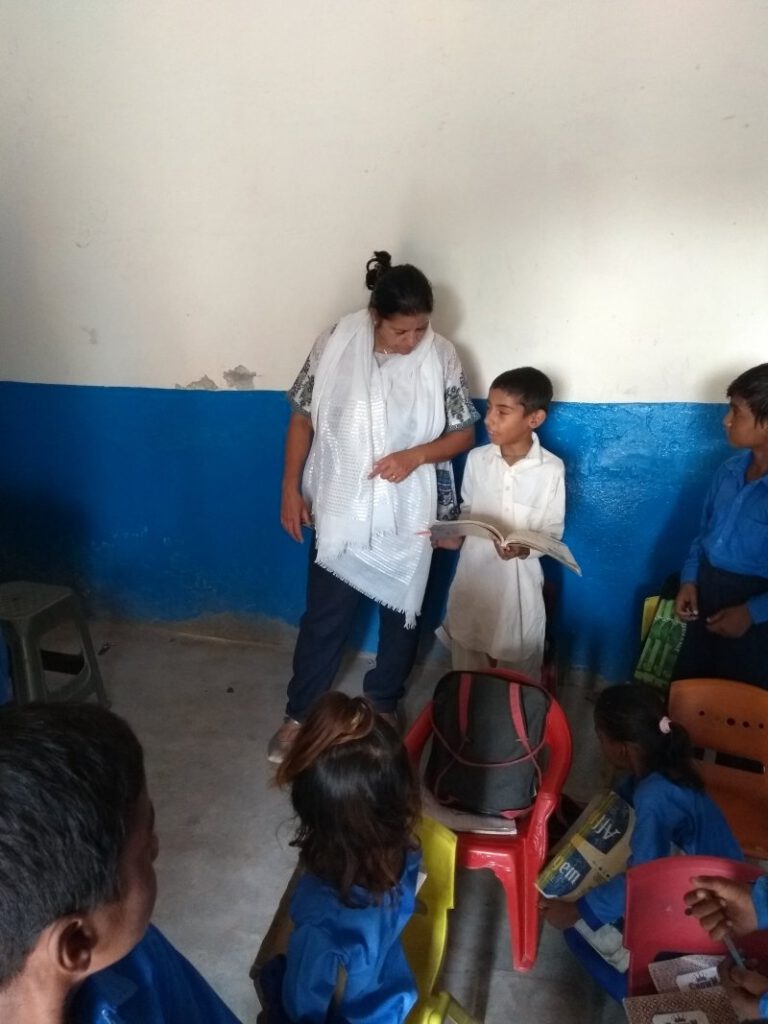 Picture of students in a classrom